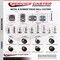 Service Caster 2.25 Inch Bright Chrome Soft Tread Ball Caster - Corner Mount Bracket, 4PK SCC-GR01S214-DCR-BC-71678-4-CB90-4 - alternate 3